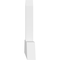 Ekena Millwork Portland Architectural Grade PVC Gable Bracket, 36"W x 15"H x 2"D x 4"F, 10/12 Pitch GBP036X15X0204POR00 - alternate 2